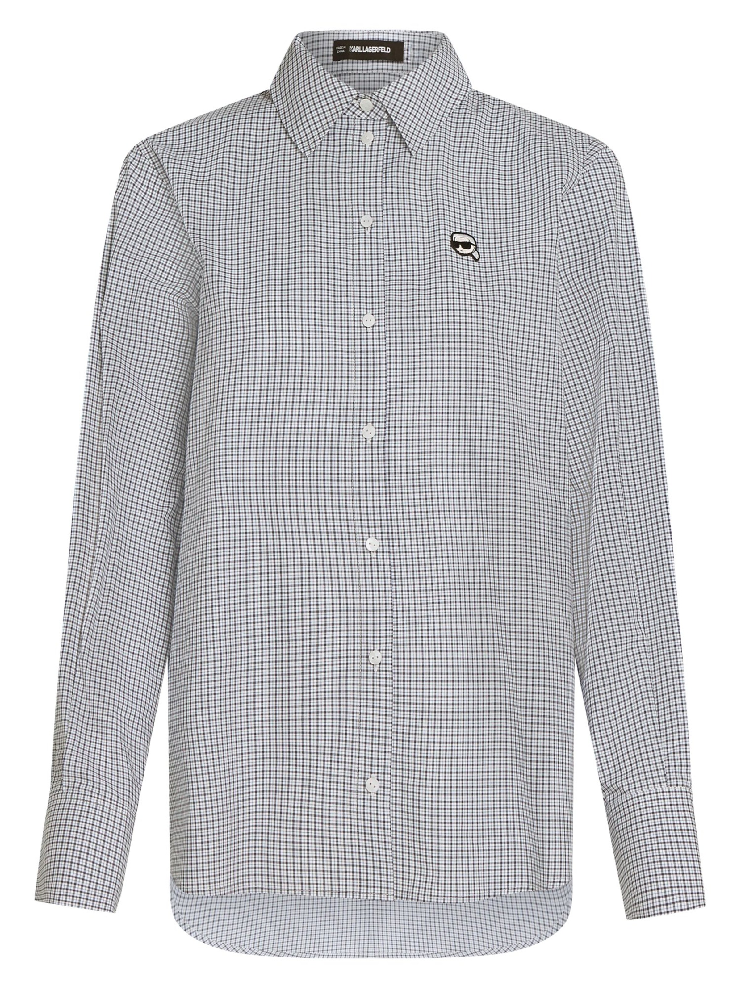 Karl Lagerfeld Bluse in Weiß: Vorderseite