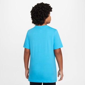 Nike Sportswear T-shirt 'Futura' i blå