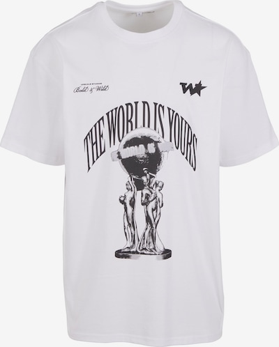 Mister Tee Koszulka 'Your World' w rozmiarze XXXL w kolorze czarny / białym, Podgląd produktu