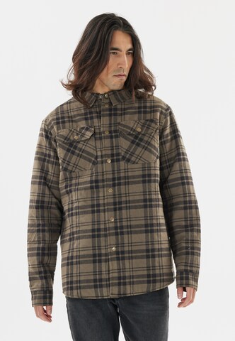 Whistler Regular Fit Hemd 'Tauron' in Braun: Vorderseite