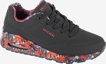 Slip on 'Skechers Uno - Majestic Garden' SKECHERS en noir : devant