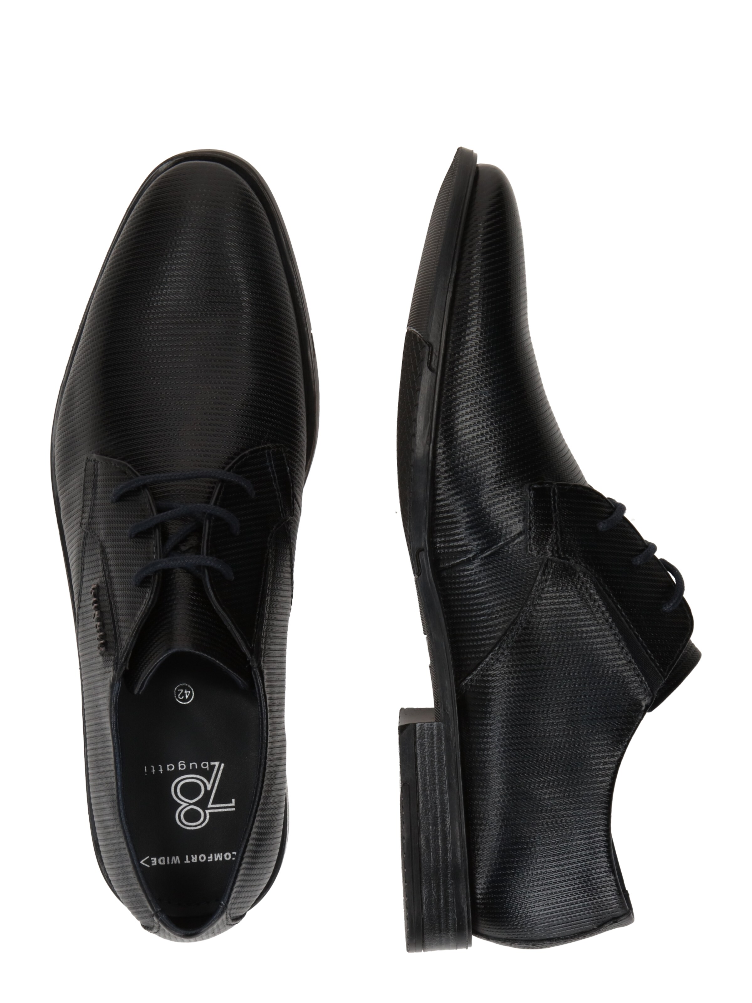 bugatti - Zapatos con cordón 'Gapo' en azul