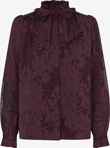 Dea Kudibal Shirt ' RositaDEA NS ' in Rood: voorkant