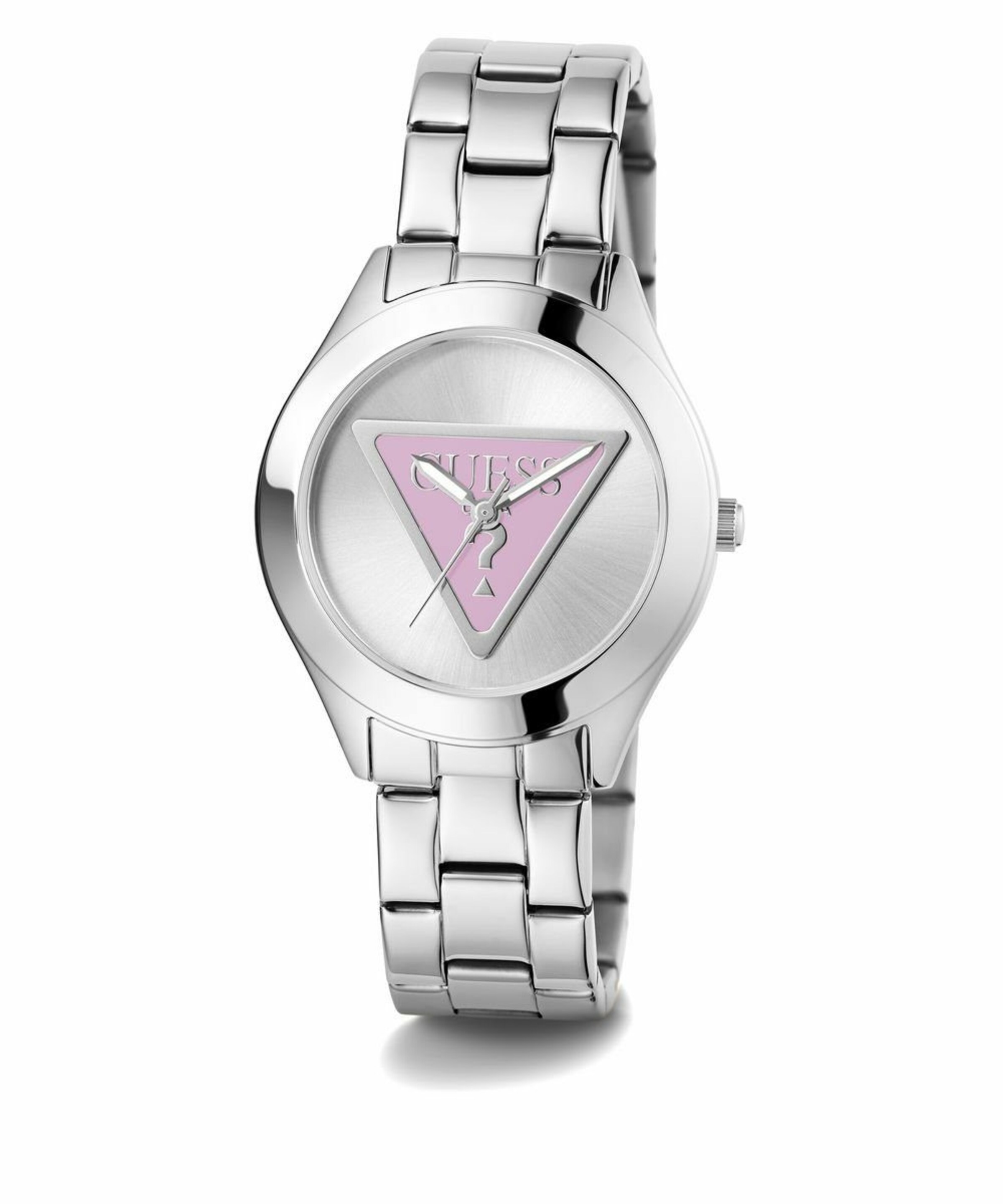 GUESS Analoog horloge in Zilver: voorkant