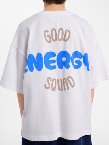 T-Shirt 'Silly' Hummel en blanc