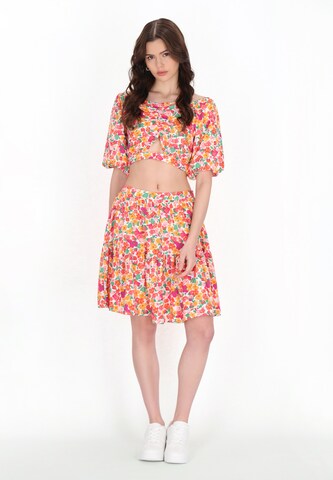 MYMO Skirt in Mixed colours