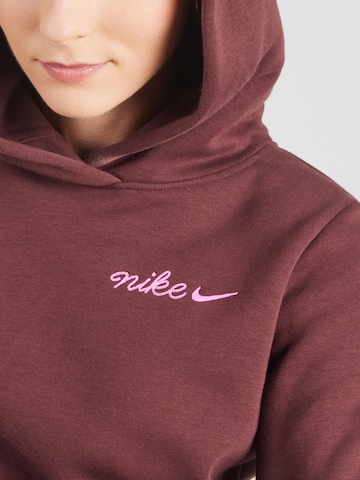 Nike Sportswear Tréning póló 'Phoenix Fleece' - piros