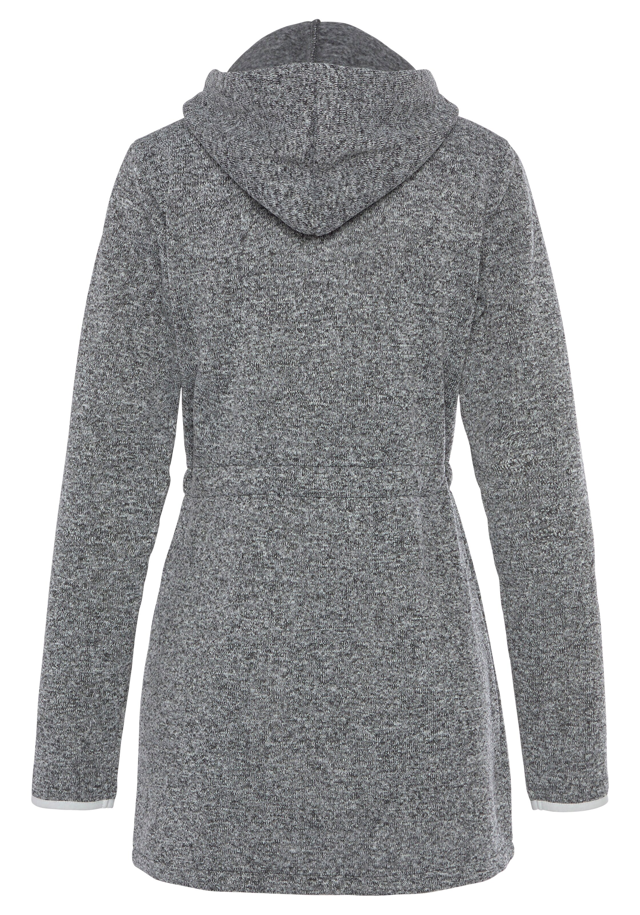 LASCANA Fleece Jacket in Grey