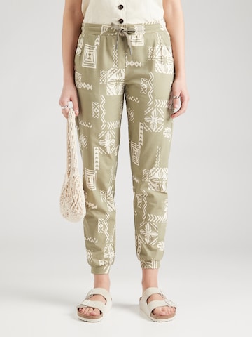 Tapered Pantaloni 'La Compa' di Iriedaily in verde: frontale