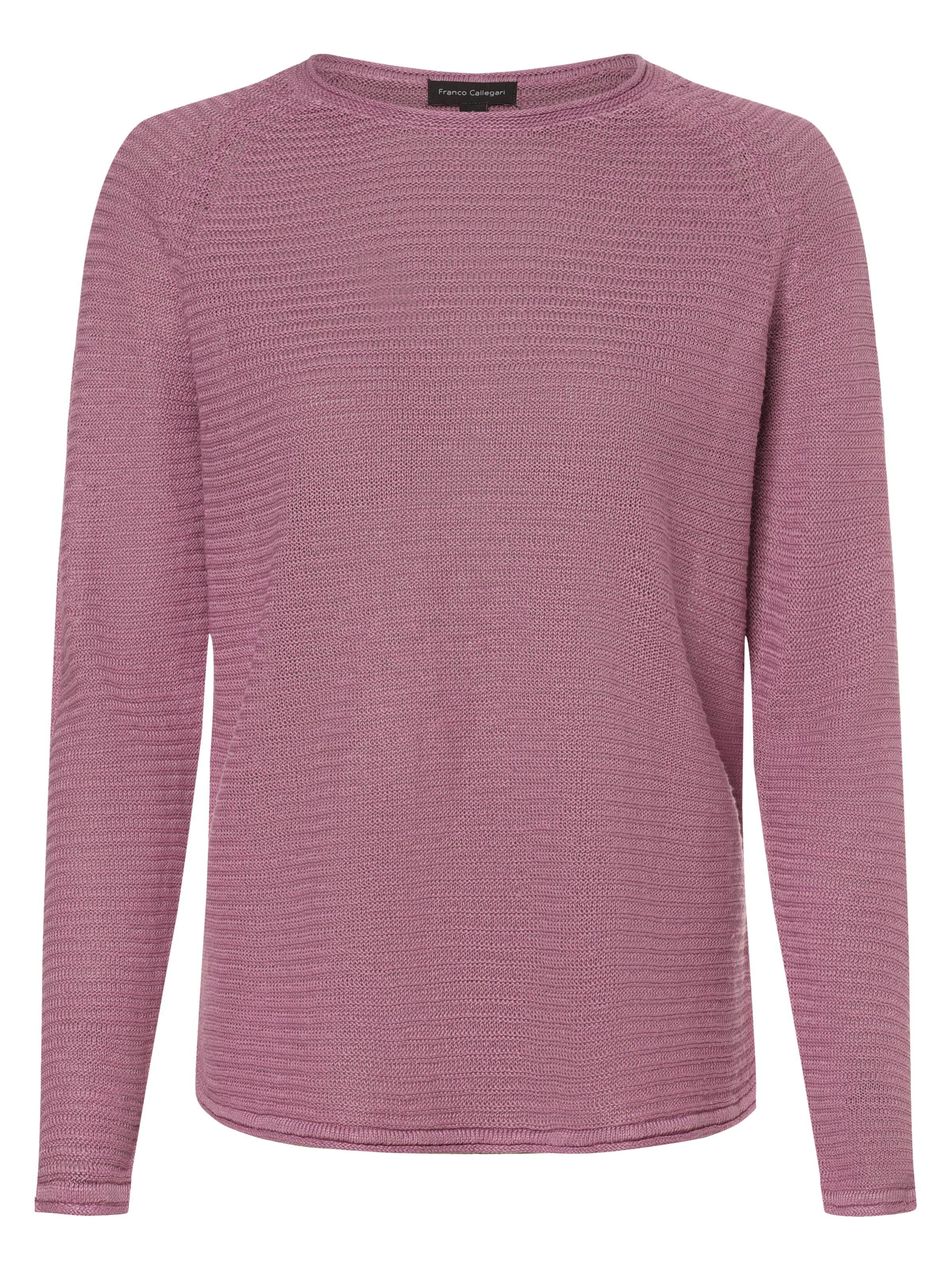 Franco Callegari Pullover in Lila: Vorderseite