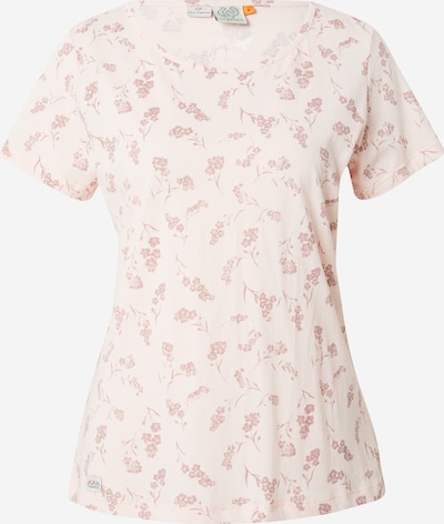 Ragwear T-Shirt 'MINTT FLOWER' in pastellpink / burgunder, Produktansicht