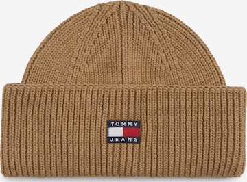 Berretto 'HERITAGE' di Tommy Jeans in marrone: frontale