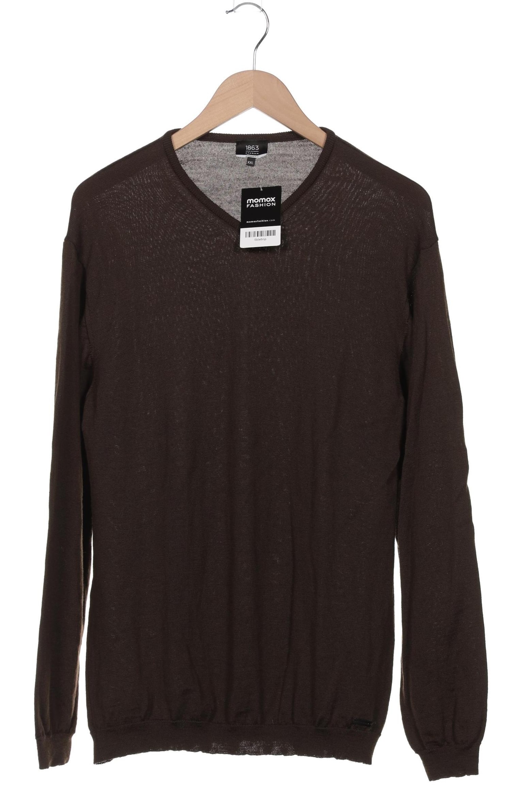 ETERNA Sweater & Cardigan in XXL in Brown: front