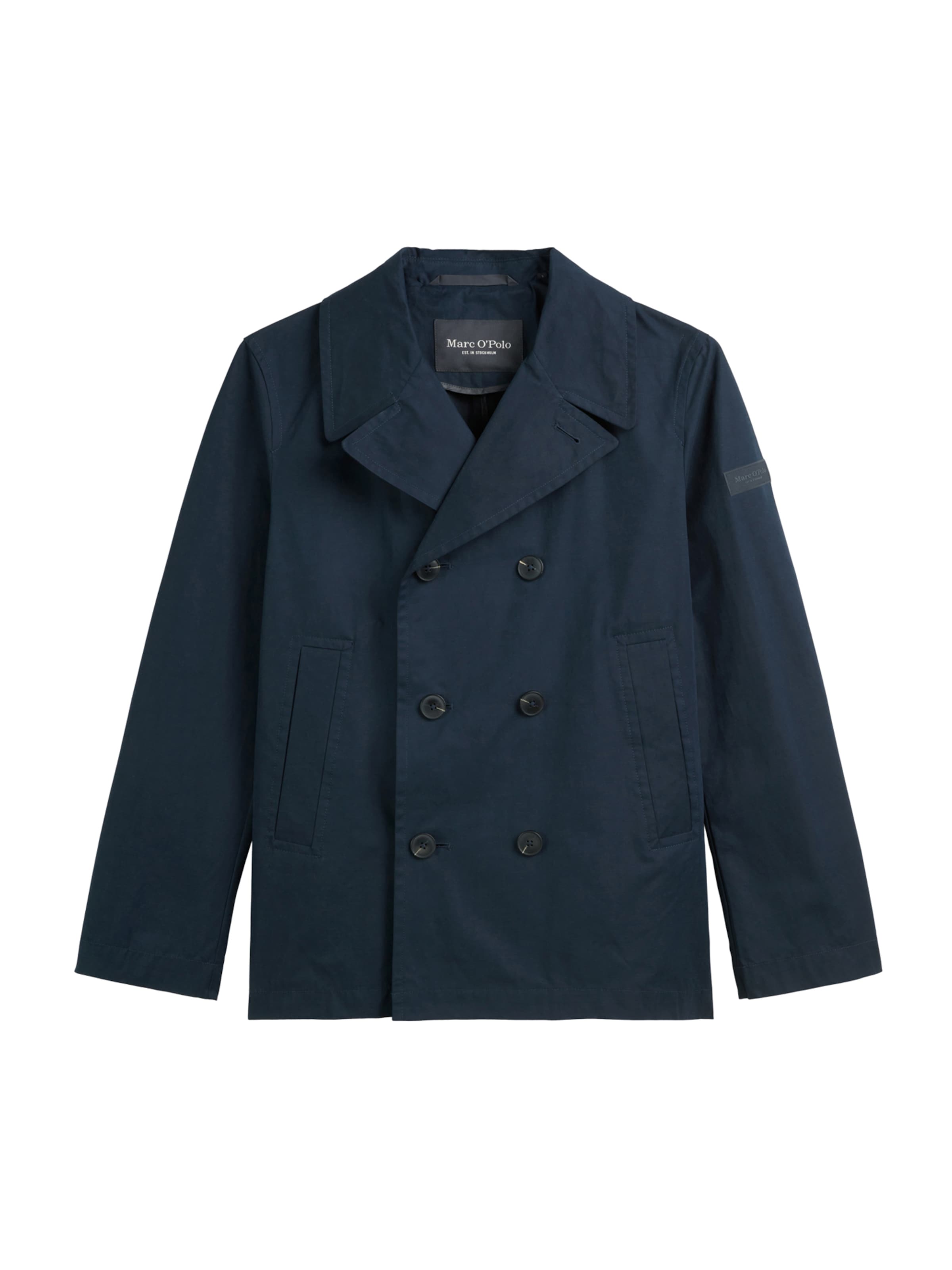 Marc O'Polo - Abrigo de entretiempo en azul: frente