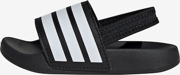 ADIDAS SPORTSWEAR Sandale 'Adilette' in Schwarz: Vorderseite