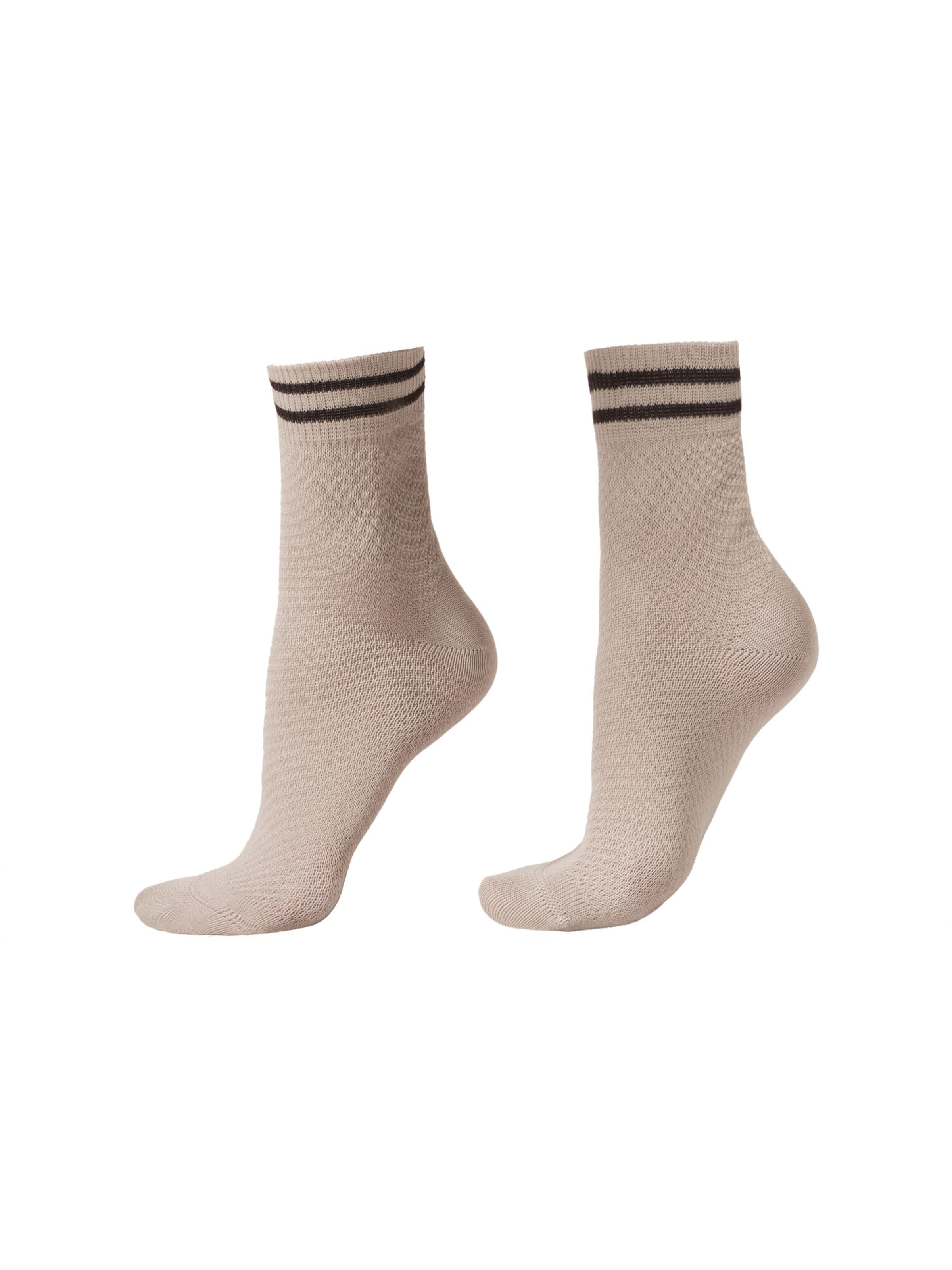 CALZEDONIA Socks in Beige: front