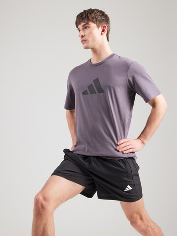 ADIDAS SPORTSWEAR Performance shirt 'Future Icons' in Purple: front