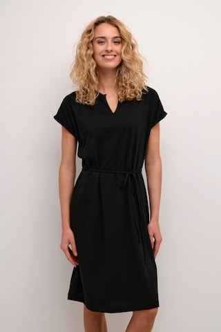 Robe Cream en noir : devant