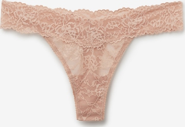 Tezenis Thong in Beige: front