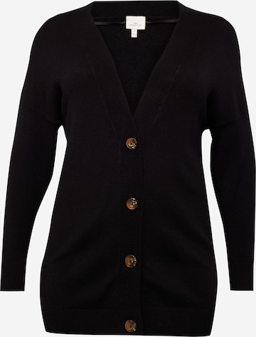 Cardigan 'ESLY' ONLY Carmakoma en noir : devant