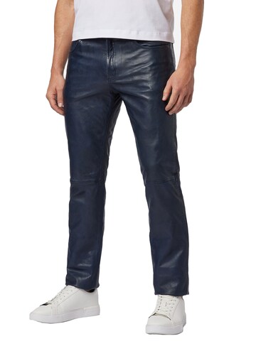 Coupe slim Pantalon 'Trant Pant' RICANO en bleu : devant