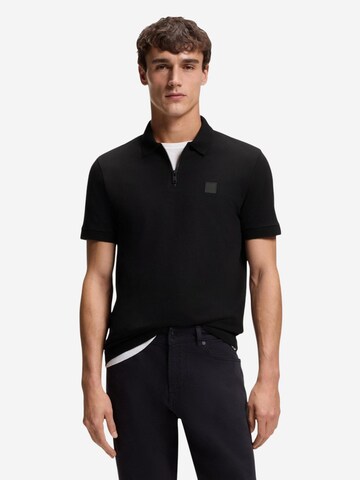 BOSS - Camiseta 'Passerzip 10256683 50537507' en negro: frente