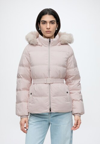 Calvin Klein Winterjas in Oranje: voorkant