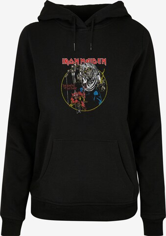 Merchcode Sweatshirt 'Iron Maiden - Colours Circle' in Black: front