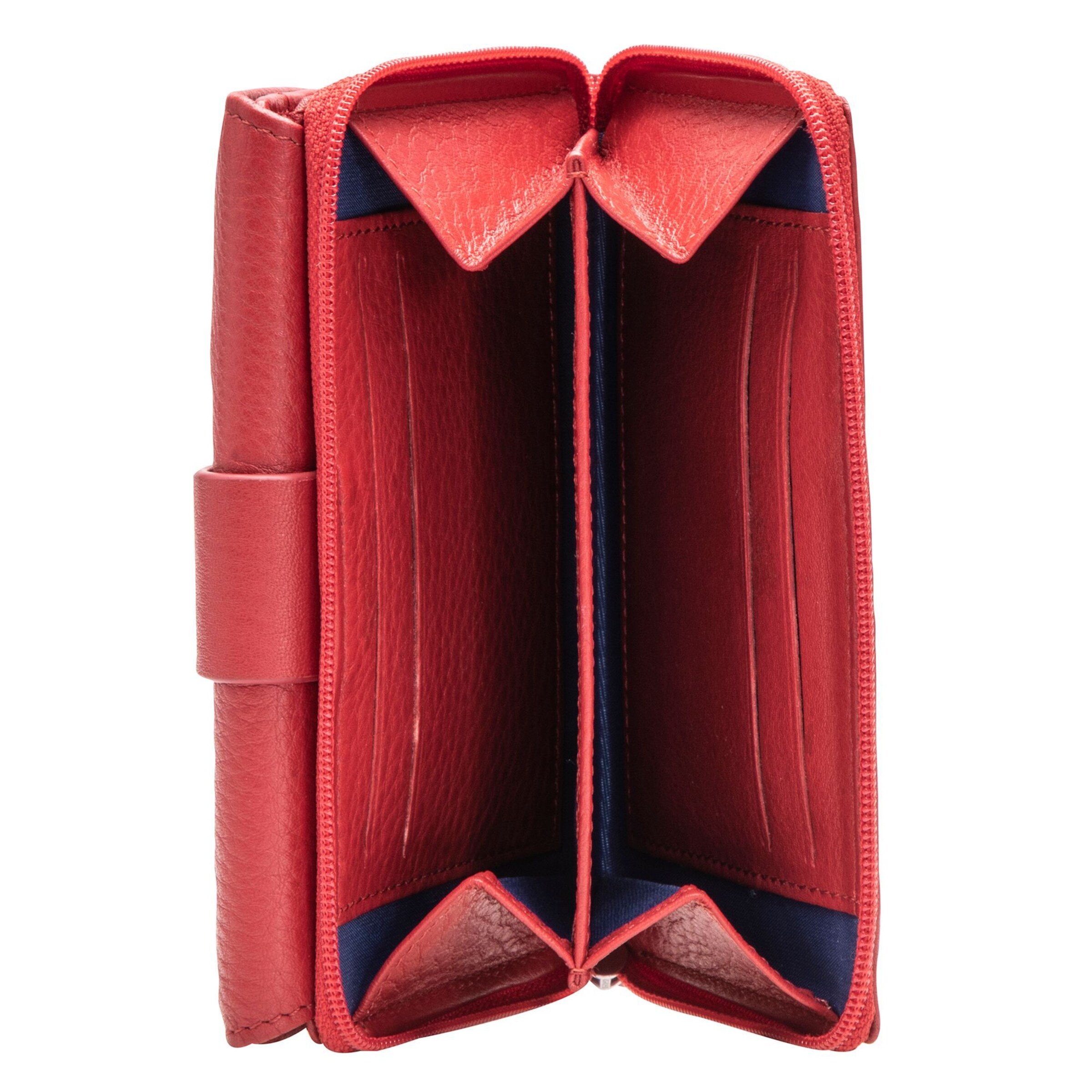 Portamonete 'Kirschroth Diethilde' di Maître in rosso