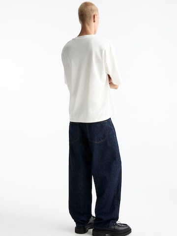 Pull&Bear Loosefit Jeans in Blau
