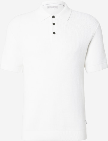 JACK & JONES Pullover 'JWHCOOPER' in Weiß: Vorderseite