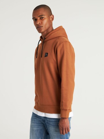 CHASIN' Sweatshirt 'Harper' in Braun