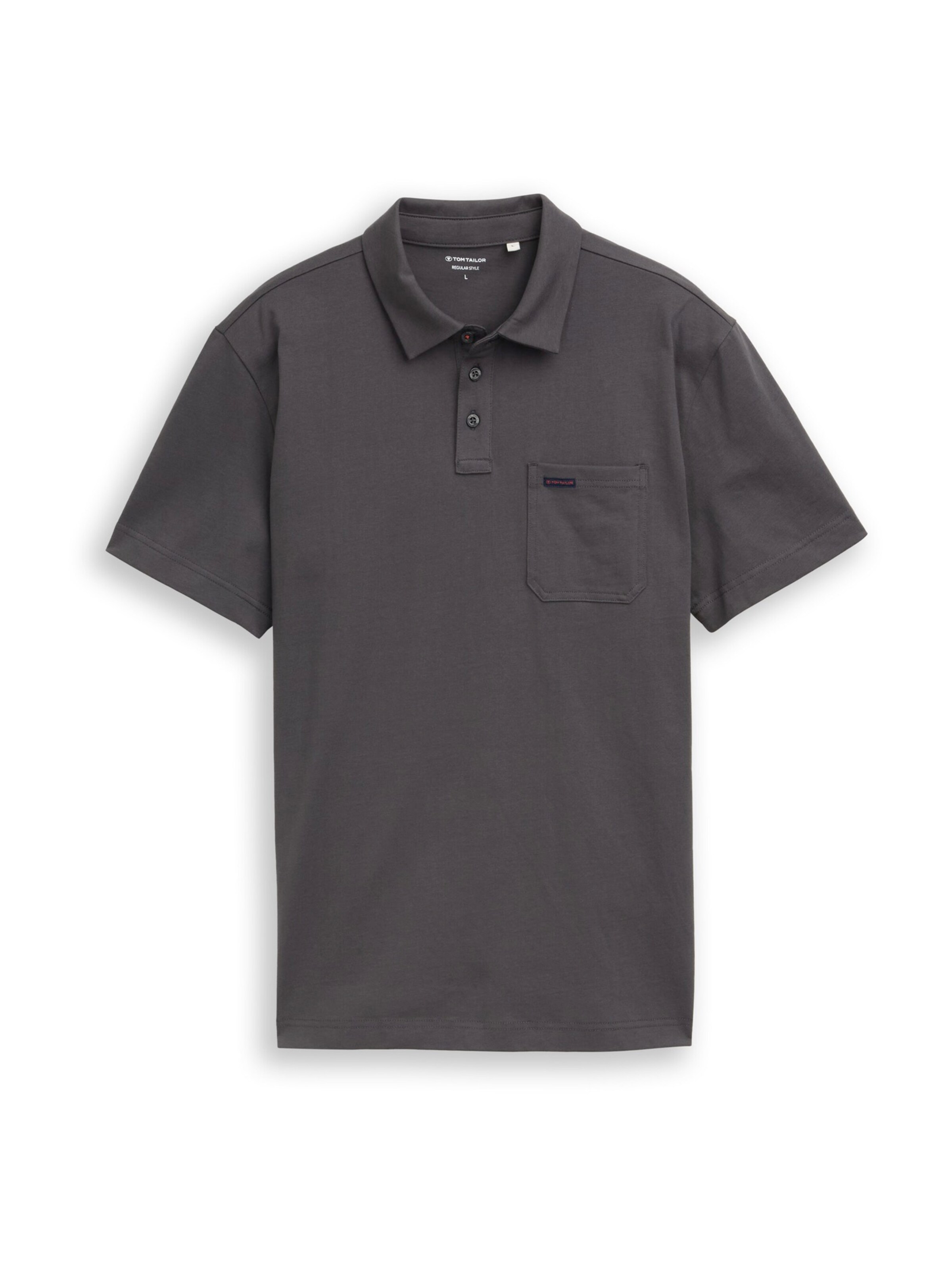 sötétszürke TOM TAILOR Póló, Termék nézet