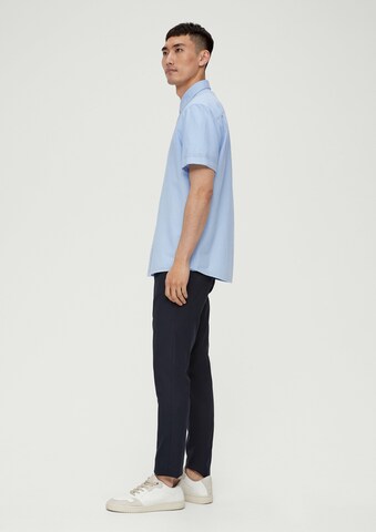 mėlyna s.Oliver Standartinis modelis Marškiniai