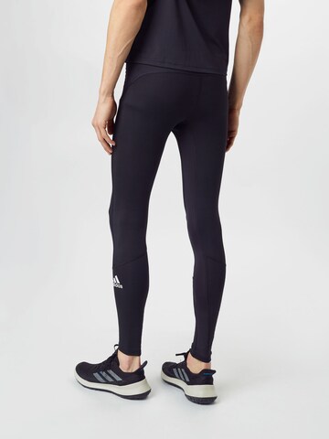 ADIDAS SPORTSWEAR Skinny Fit Спортен панталон в черно