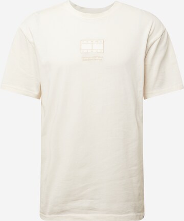 T-Shirt Tommy Jeans en blanc : devant