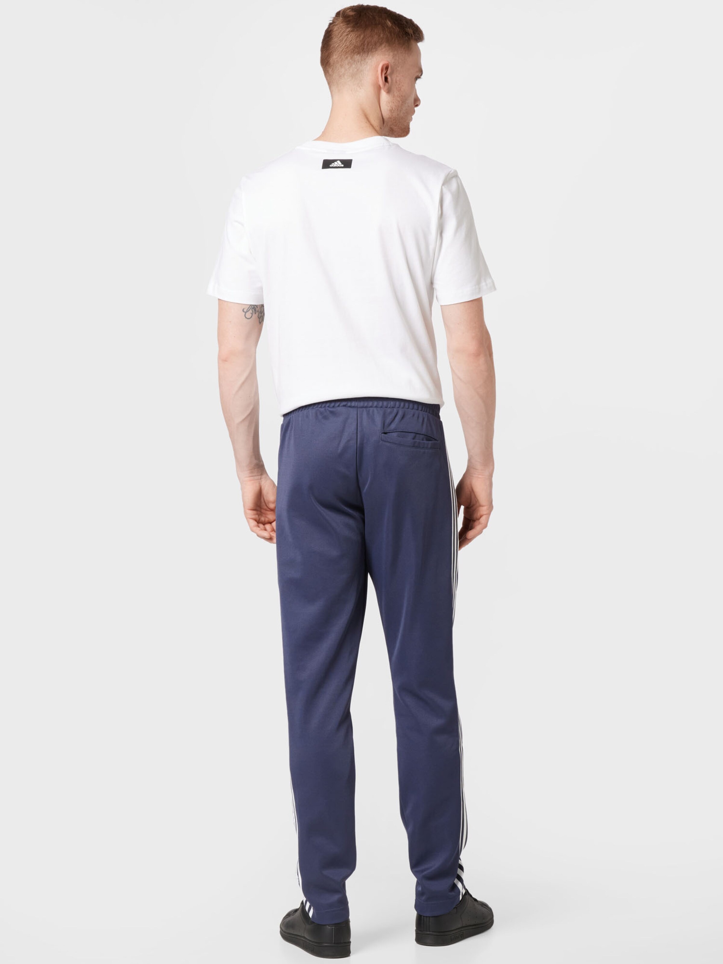 Vêtements Pantalon Beckenbauer ADIDAS ORIGINALS en Marine 