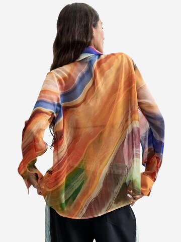 Desigual - Blusa 'BLUS_CAMSTERDAM 26WWBW06' en naranja