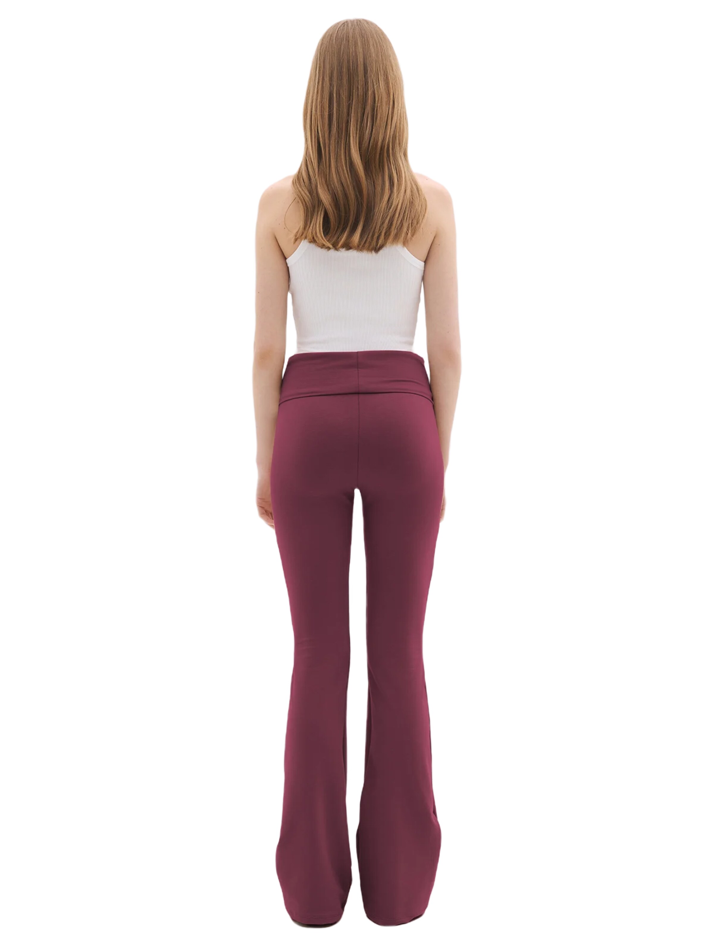 No Matter What Flared Pants in Purple