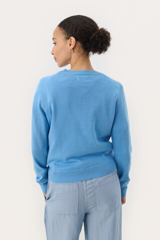 Part Two Cardigan 'Tanisha' i blå