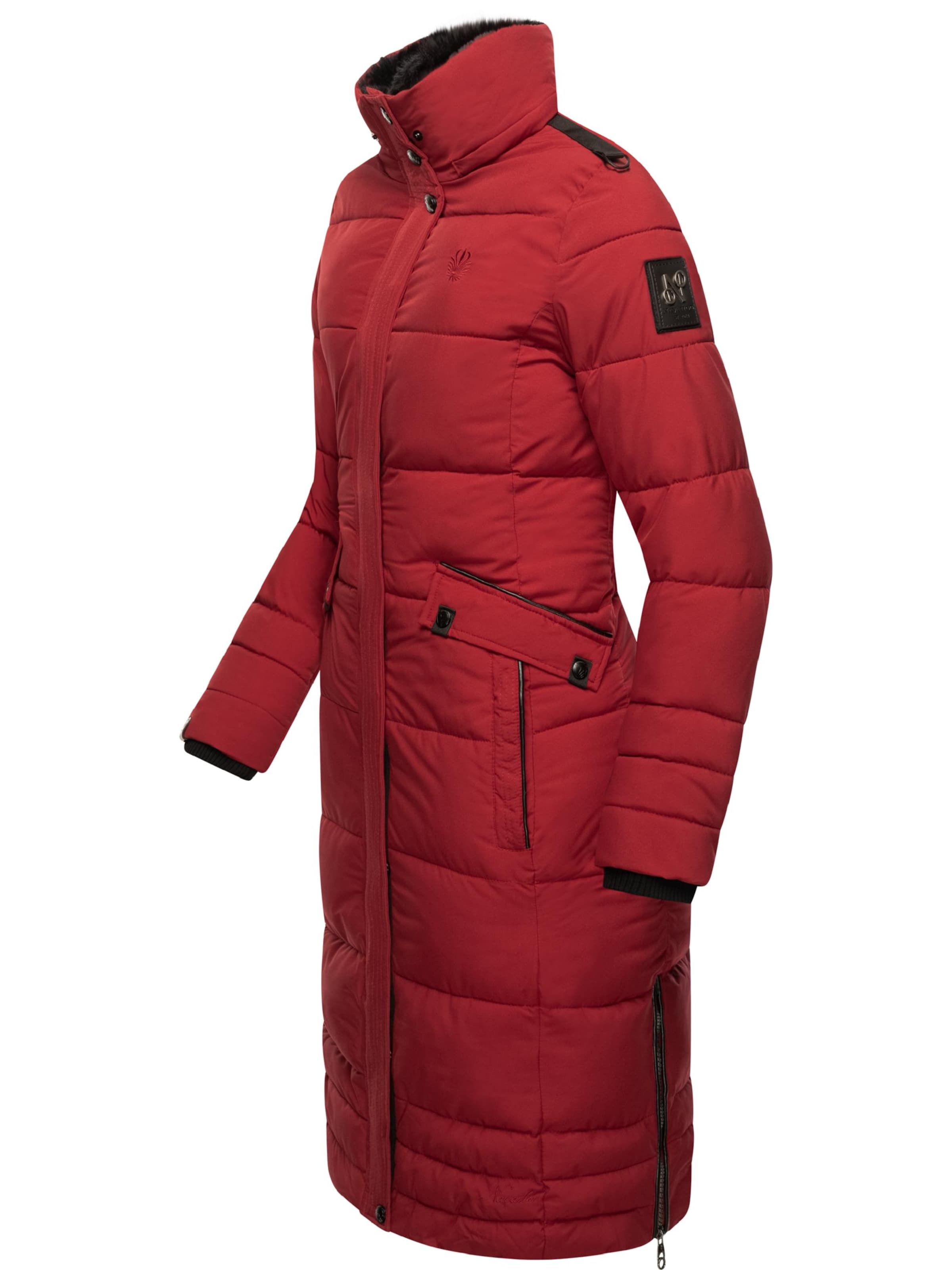Manteau d’hiver 'Fahmiyaa' NAVAHOO en rouge