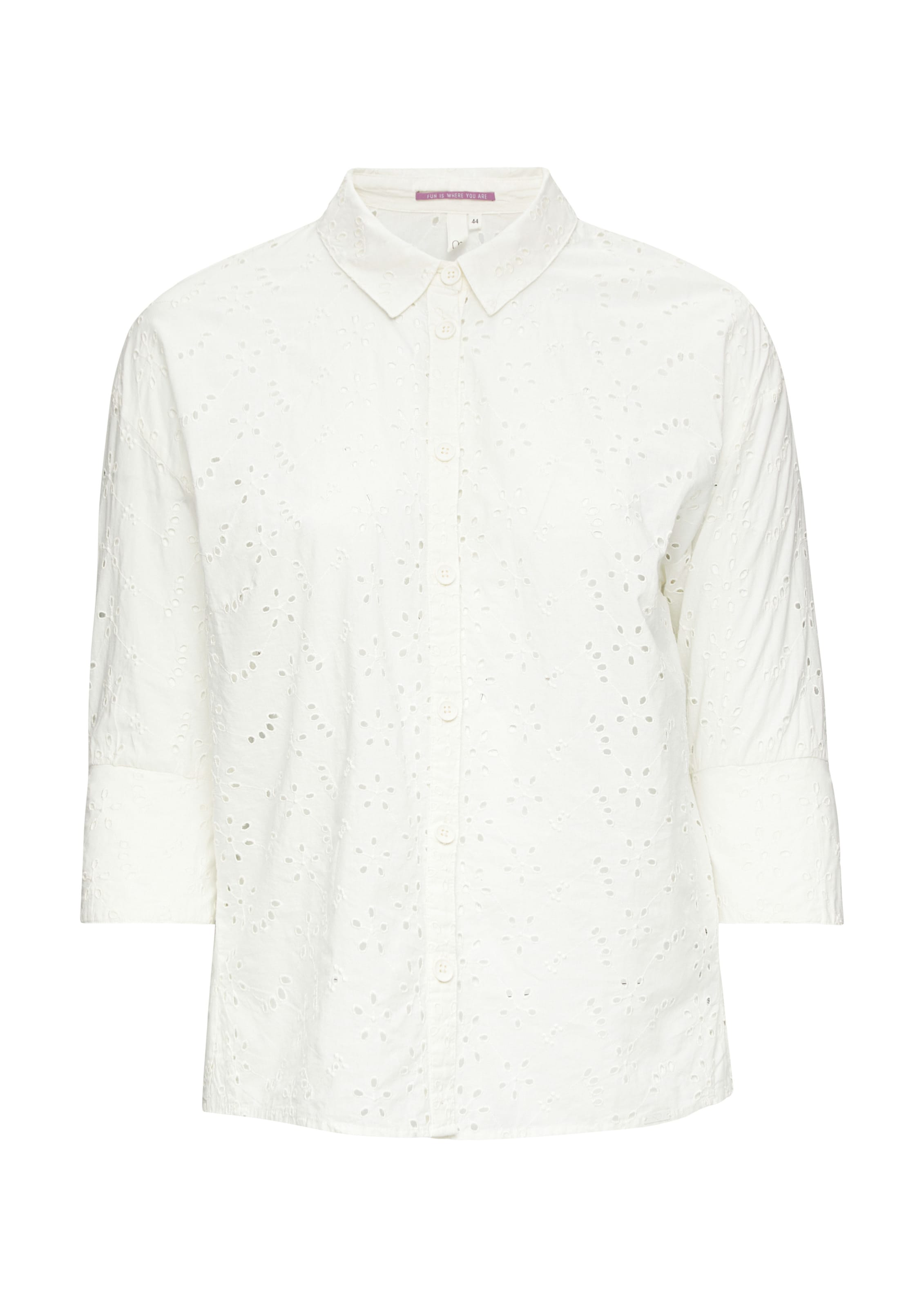 QS Bluse in 7XL in ecru, Produktansicht