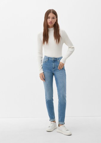 QS Slimfit Jeans 'Sadie' in Blau