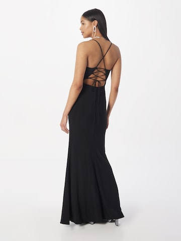 LUXUAR Evening Dress in Black