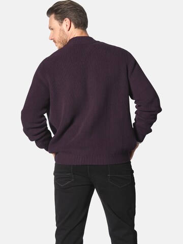 Jan Vanderstorm Strickjacke ' Oletarvin ' in Rot