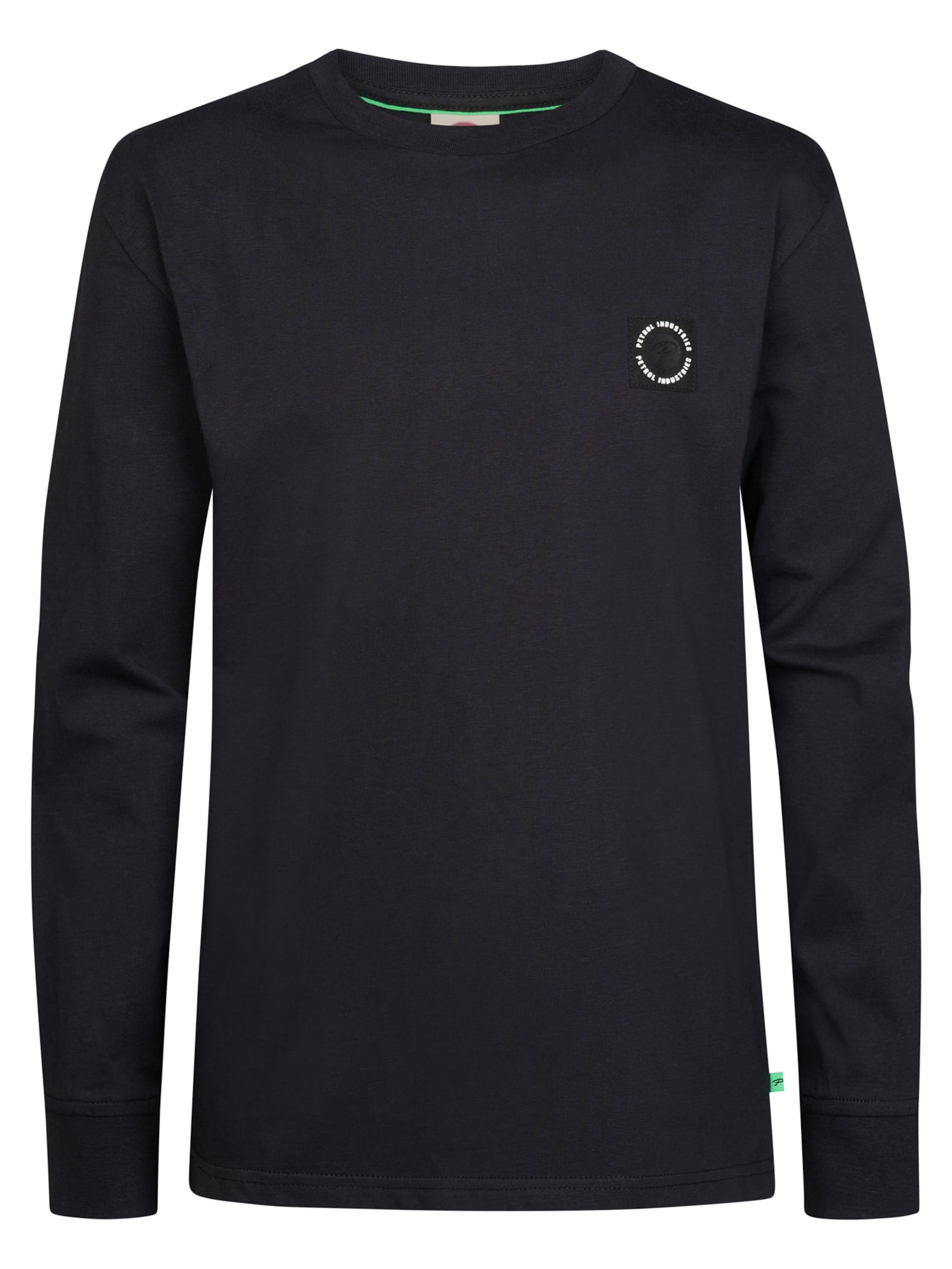 Petrol Industries Shirt in Zwart: voorkant