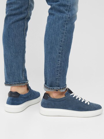 Bianco Sneakers laag 'GARY' in Blauw: voorkant