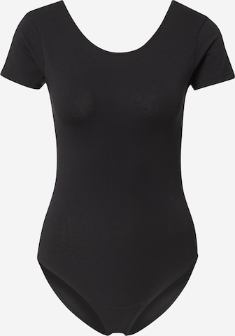 Tricou body de la Urban Classics pe negru: față