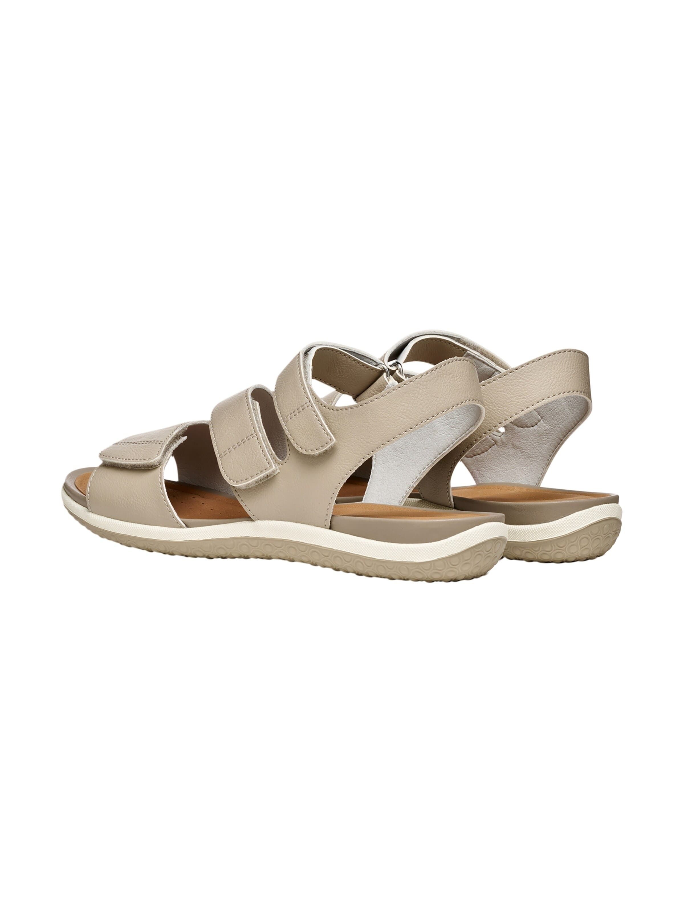 GEOX Sandały 'Vega-Sandalen mit Klettverschluss' w kolorze złoty