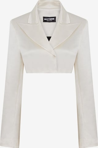 Blazer di NOCTURNE in bianco: frontale